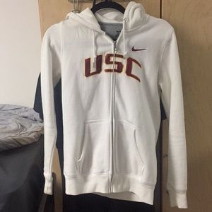 USC Nike White Jacket